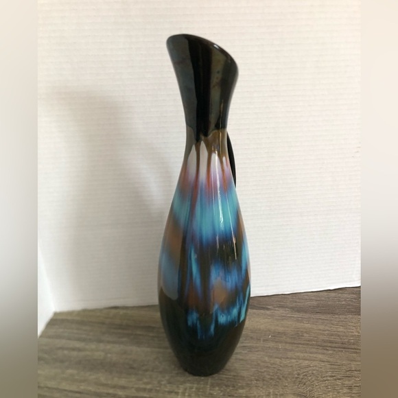 Vtg CCC Rainbow Glaze Pitcher - Picture 3 of 16